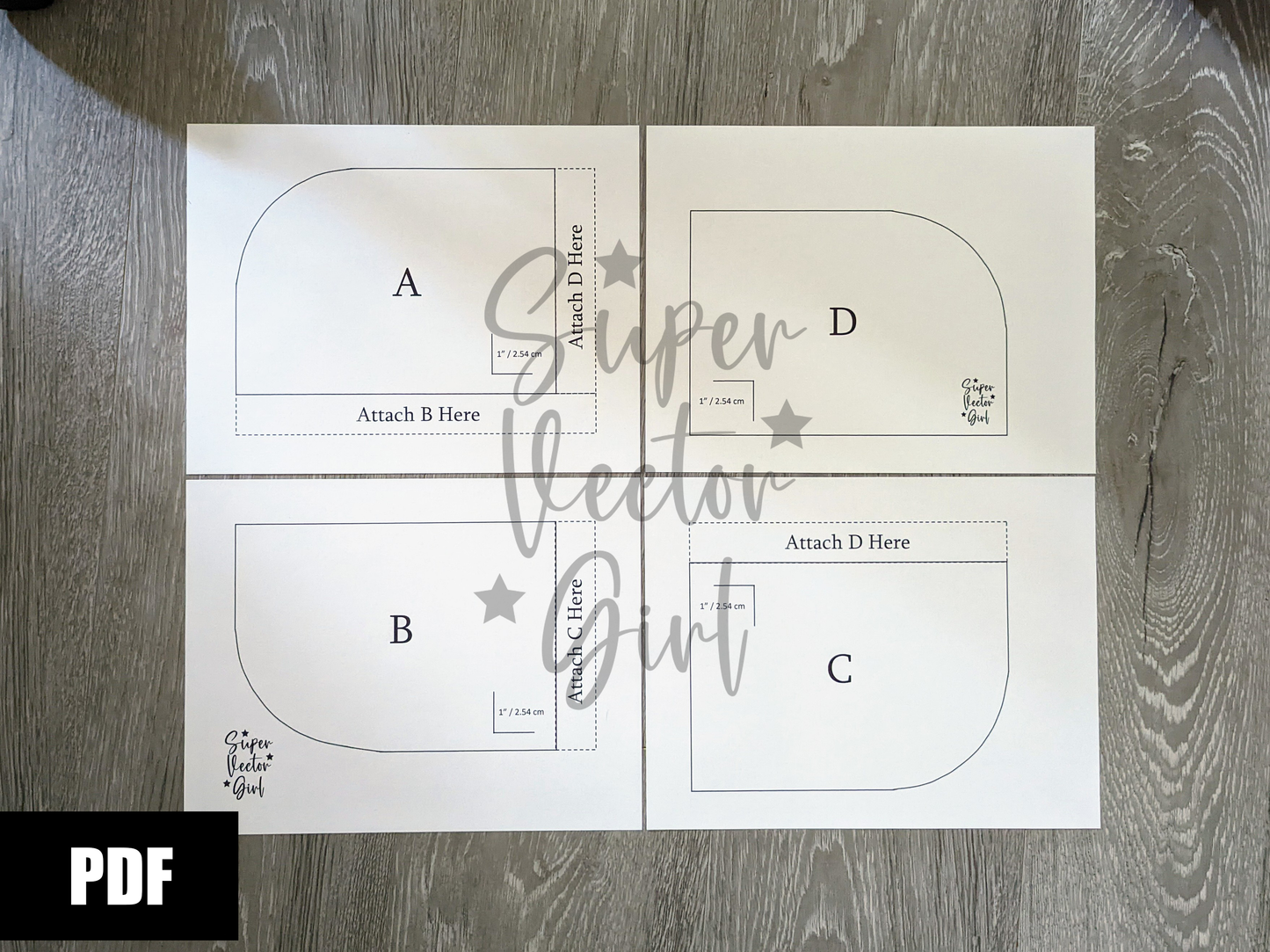 DIY Trofast Large Bin Lid, SVG and pdf Template for IKEA Large Bins, Digital Laser Cut File, Insert Board, Flisat Sensory Table, pattern